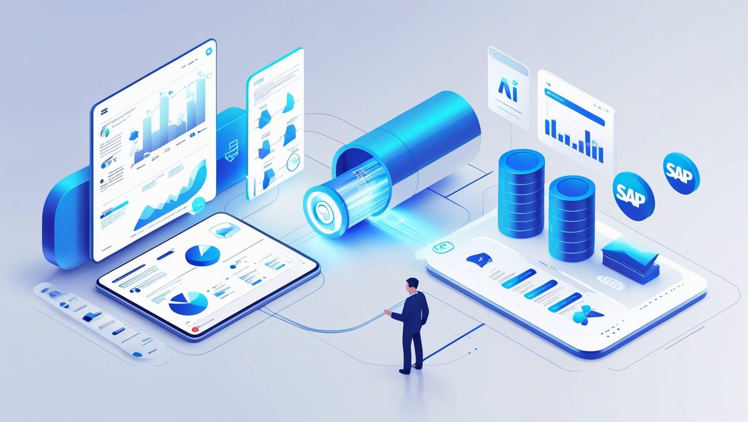 Advanced data analytics and AI integration for business solutions at NeKuDos Teknoloji.